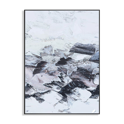 Vivolux | Leinwand Texturiertes Gemälde Moderne Stil Abstraktes Muster Wandkunst Dekor, Verschiedene Größen