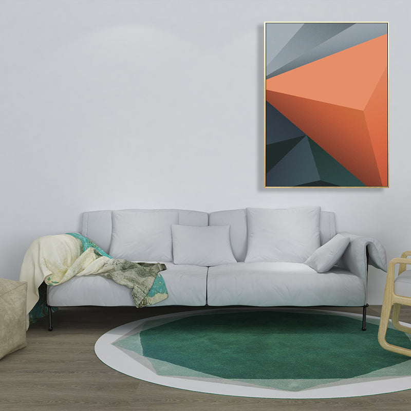 Vivolux | Weiches Farb-Diamantmuster Kunst Multi-Stück Leinwand für Schlafzimmer, Mehrere Größen Optionen