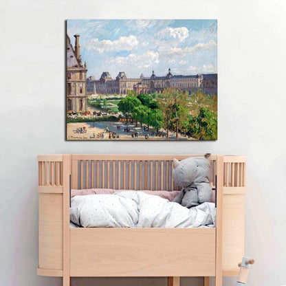 Vivolux | Natürliche Landschaftsmalerei Sanfte Farben Leinwand Wandkunst Druck Texturiert, Mehrere Größen