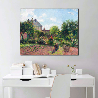 Vivolux | Natürliche Landschaftsmalerei Sanfte Farben Leinwand Wandkunst Druck Texturiert, Mehrere Größen