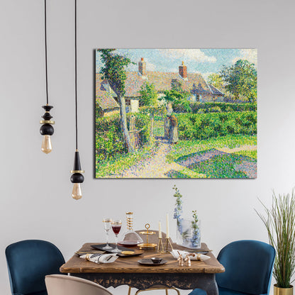 Vivolux | Natürliche Landschaftsmalerei Sanfte Farben Leinwand Wandkunst Druck Texturiert, Mehrere Größen