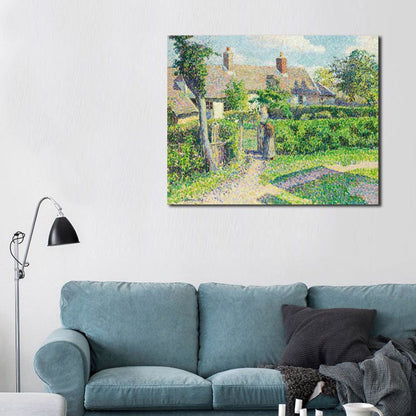 Vivolux | Natürliche Landschaftsmalerei Sanfte Farben Leinwand Wandkunst Druck Texturiert, Mehrere Größen