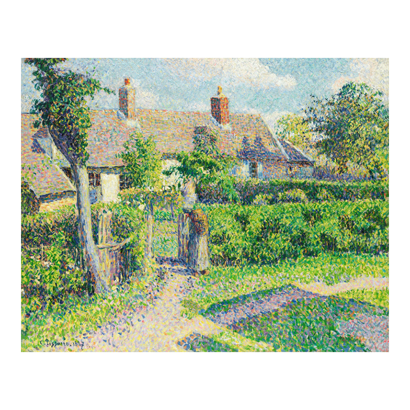 Vivolux | Natürliche Landschaftsmalerei Sanfte Farben Leinwand Wandkunst Druck Texturiert, Mehrere Größen