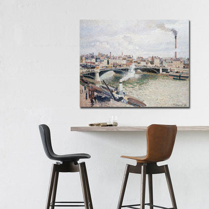 Vivolux | Natürliche Landschaftsmalerei Sanfte Farben Leinwand Wandkunst Druck Texturiert, Mehrere Größen