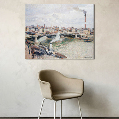 Vivolux | Natürliche Landschaftsmalerei Sanfte Farben Leinwand Wandkunst Druck Texturiert, Mehrere Größen