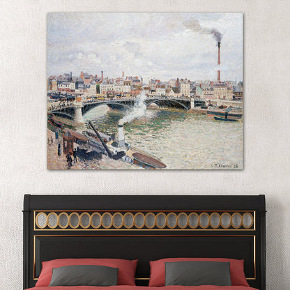 Vivolux | Natürliche Landschaftsmalerei Sanfte Farben Leinwand Wandkunst Druck Texturiert, Mehrere Größen