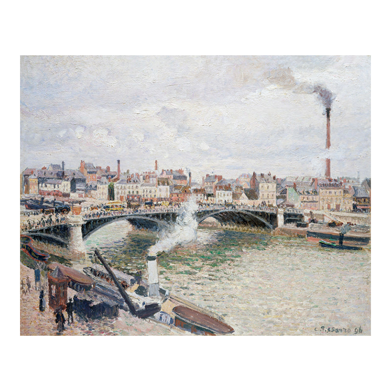 Vivolux | Natürliche Landschaftsmalerei Sanfte Farben Leinwand Wandkunst Druck Texturiert, Mehrere Größen