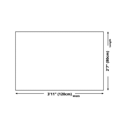 Vivolux | Grünes Pferdeherde Wanddekor Texturiert Impressionismus Stil Mädchenzimmer Leinwanddruck