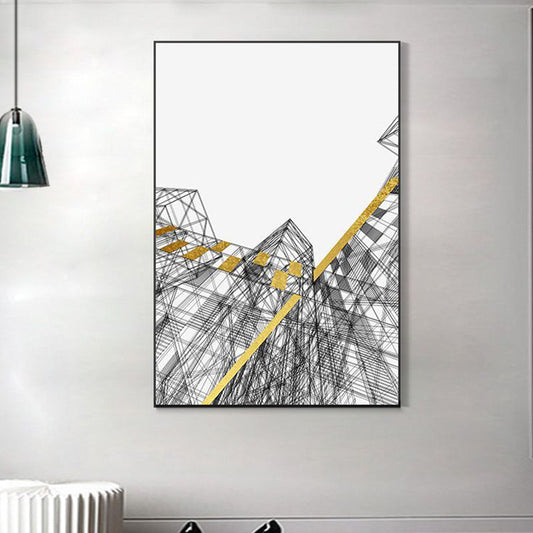 Vivolux | Weiches Farbmodernes Stil Leinwand Hochgeschnittenes Kunstwerk für das Esszimmer, mehrere Größenoptionen