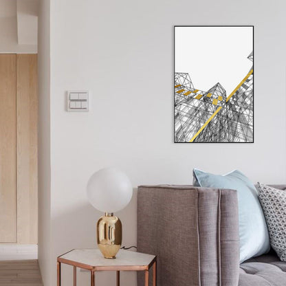 Vivolux | Weiches Farbmodernes Stil Leinwand Hochgeschnittenes Kunstwerk für das Esszimmer, mehrere Größenoptionen