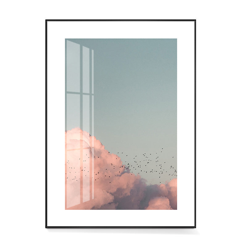 Vivolux | Lichtkleurig Natürlich Landschaft Leinwand Moderne Textur Wanddekoration Druck für Wohnzimmer