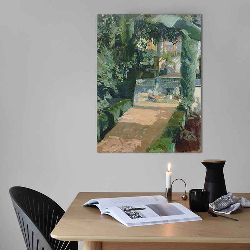 Vivolux | Blumen- und botanische Wanddekoration Impressionismus strukturiertes Schlafzimmer Leinwandkunst, mehrere Größen