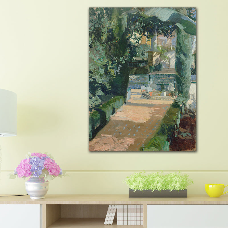 Vivolux | Blumen- und botanische Wanddekoration Impressionismus strukturiertes Schlafzimmer Leinwandkunst, mehrere Größen