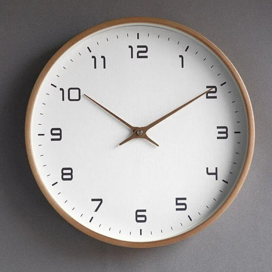 Vivolux | Skandinavische Einfachheit Wanduhr | Minimalistische Eleganz für jeden Raum - DuraClock