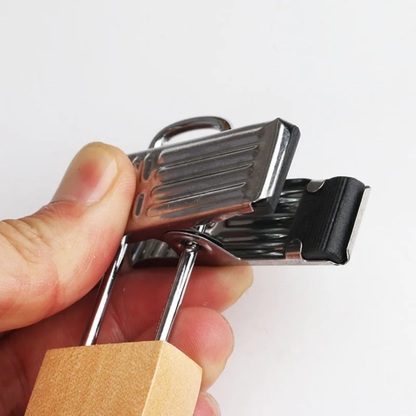 Vivolux | Holzkleiderbügel 10 Stück mit Clips