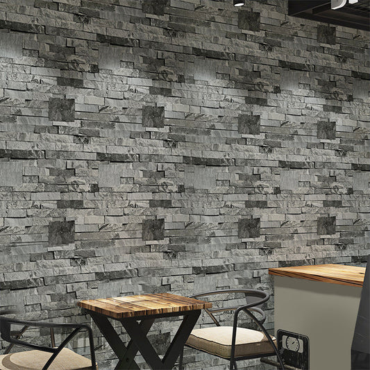 Vivolux | Steampunk Fake Brick Wallpaper Lichtfarbe Wasserdichte Wandverkleidung für Restaurant