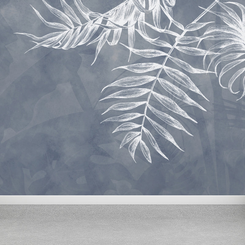 Vivolux | Pastel Kleur Bladeren Muurpapier Vochtbestendige Wandbedekking voor Woonkamer