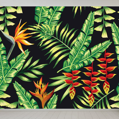 Vivolux | Zachte Kleur Hedendaagse Muurbehang Huge Botanische Muurdecoratie voor Woonkamer