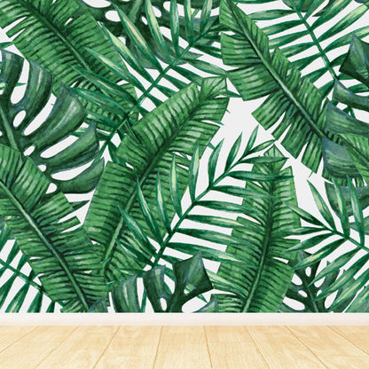Vivolux | Zachte Kleur Hedendaagse Muurbehang Huge Botanische Muurdecoratie voor Woonkamer