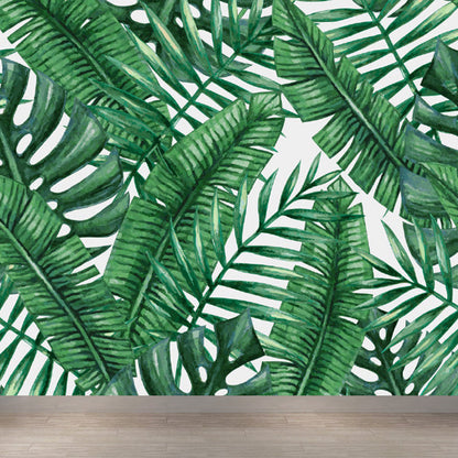 Vivolux | Zachte Kleur Hedendaagse Muurbehang Huge Botanische Muurdecoratie voor Woonkamer