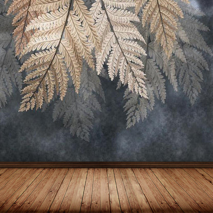 Vivolux | Extra grote botanische muurschildering lichte kleur non-woven wandkunst voor binneninrichting, op maat gemaakt