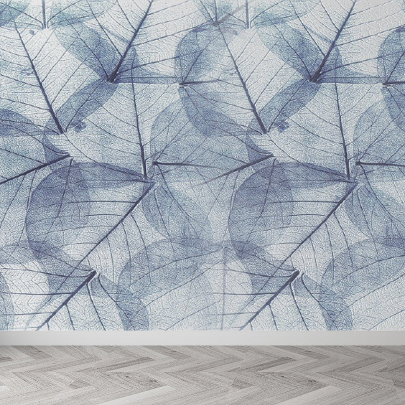 Vivolux | Extra grote botanische muurschildering lichte kleur non-woven wandkunst voor binneninrichting, op maat gemaakt