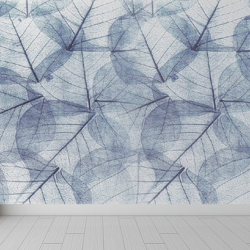 Vivolux | Extra grote botanische muurschildering lichte kleur non-woven wandkunst voor binneninrichting, op maat gemaakt