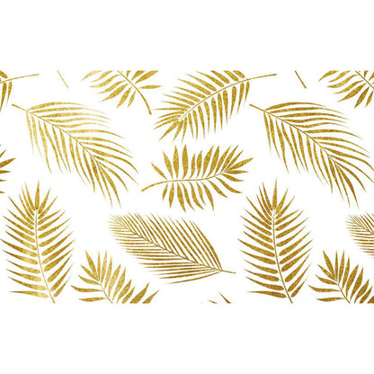 Vivolux | Extra grote botanische muurschildering lichte kleur non-woven wandkunst voor binneninrichting, op maat gemaakt