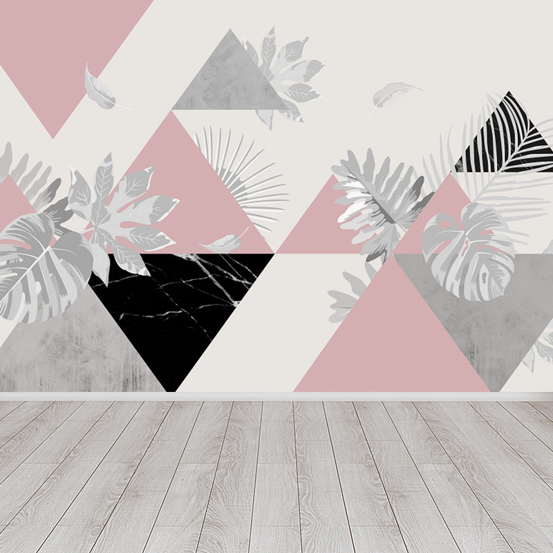 Vivolux | Grote Bladeren Muurstickers voor Badkamer Botanische Wanddecoratie in Pastel Kleur, Vochtbestendig