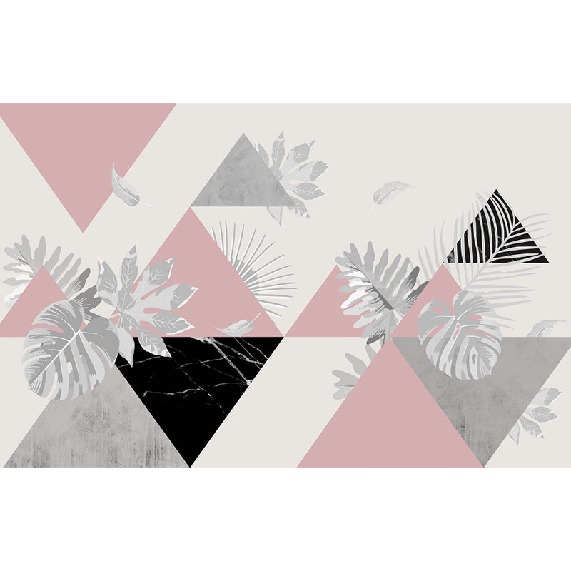 Vivolux | Grote Bladeren Muurstickers voor Badkamer Botanische Wanddecoratie in Pastel Kleur, Vochtbestendig