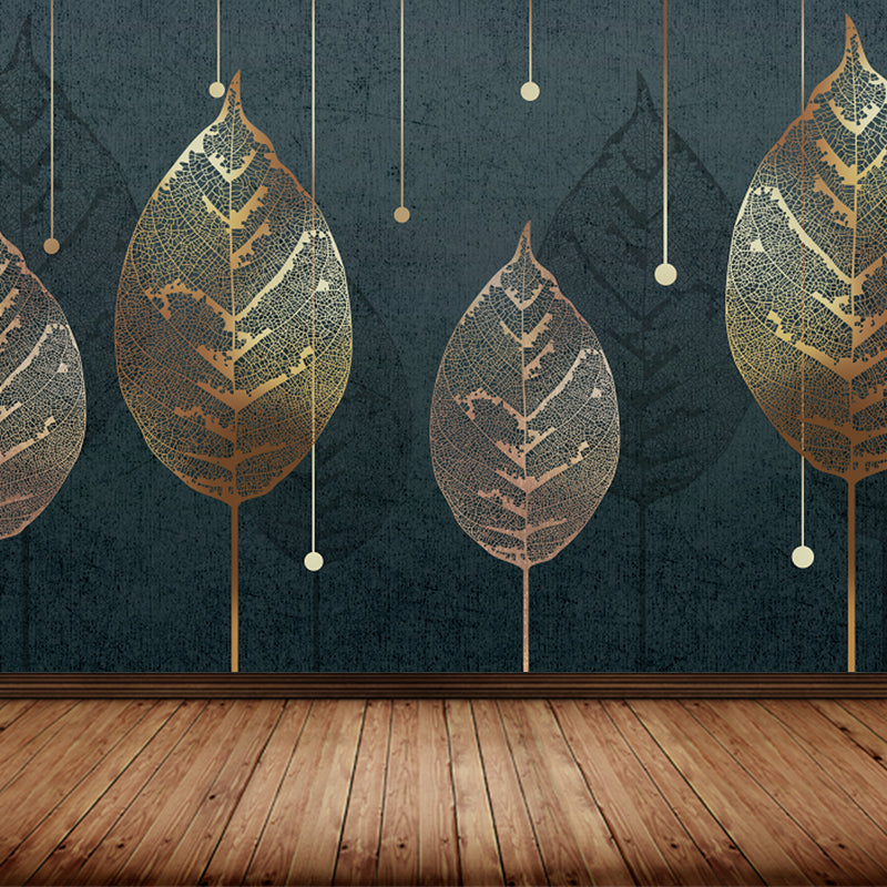 Vivolux | Grote Bladeren Muurstickers voor Badkamer Botanische Wanddecoratie in Pastel Kleur, Vochtbestendig