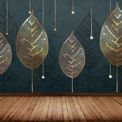 Vivolux | Grote Bladeren Muurstickers voor Badkamer Botanische Wanddecoratie in Pastel Kleur, Vochtbestendig