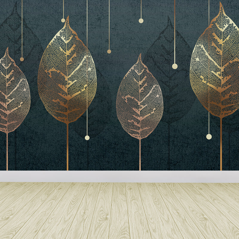 Vivolux | Grote Bladeren Muurstickers voor Badkamer Botanische Wanddecoratie in Pastel Kleur, Vochtbestendig