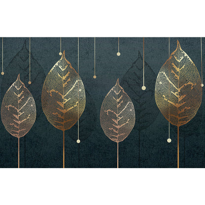 Vivolux | Grote Bladeren Muurstickers voor Badkamer Botanische Wanddecoratie in Pastel Kleur, Vochtbestendig