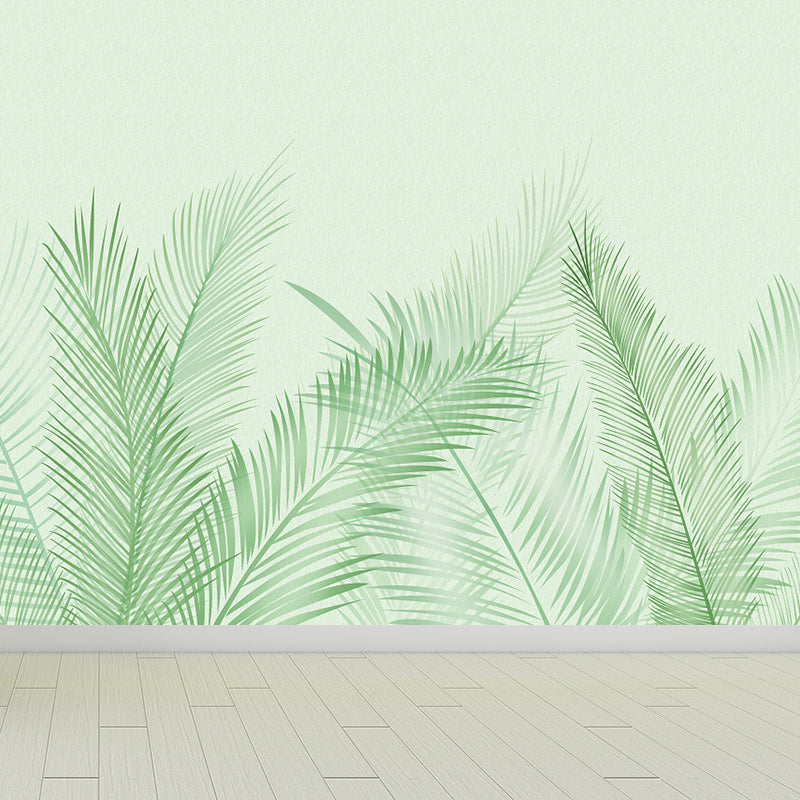 Vivolux | Grote Bladeren Muurstickers voor Badkamer Botanische Wanddecoratie in Pastel Kleur, Vochtbestendig