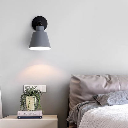 Vivolux | Macaron Kleuren Eimer Wandleuchte Drehbar Eine Licht Metall Wandleuchte Licht für Wohnzimmer