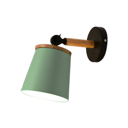 Vivolux | Einzelne Licht-Trapez-Wandlampe drehbar Macaron Loft Metall Wandlampe für Nachttisch