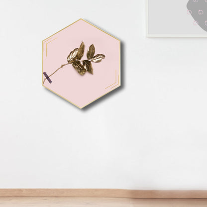 Vivolux | Leinwand Pastellfarbe Malerei Nordische Plattenblätter Wandkunst Druck, Multiple Größen