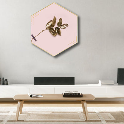 Vivolux | Leinwand Pastellfarbe Malerei Nordische Plattenblätter Wandkunst Druck, Multiple Größen