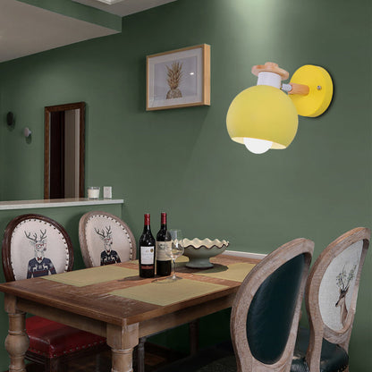 Vivolux | Einzelne lichtkugelförmige wandlampe nordisches metall wandleuchtenlicht für kindergarten kinderzimmer