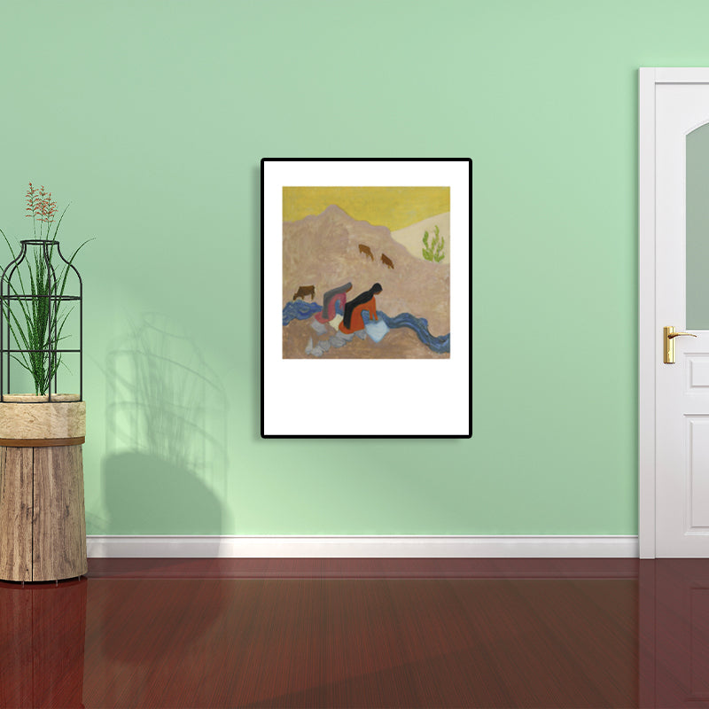 Vivolux | Abstract Expressionismus Freizeit Leinwandkunst Helle Farbe Schlafzimmer Malerei, Mehrere Größen