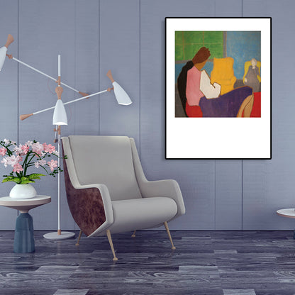 Vivolux | Abstract Expressionismus Freizeit Leinwandkunst Helle Farbe Schlafzimmer Malerei, Mehrere Größen