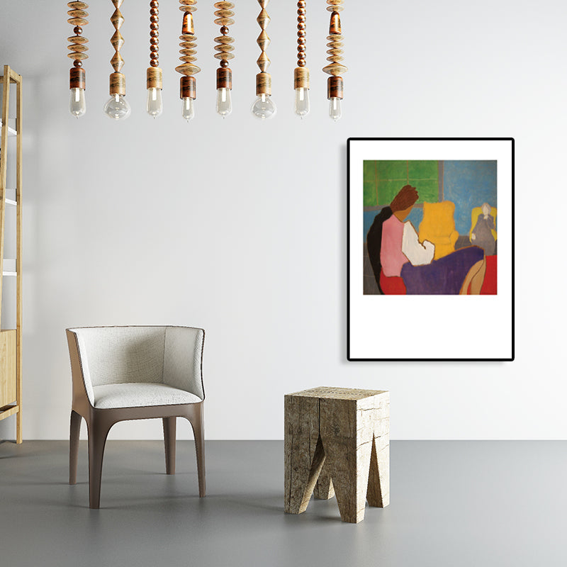 Vivolux | Abstract Expressionismus Freizeit Leinwandkunst Helle Farbe Schlafzimmer Malerei, Mehrere Größen