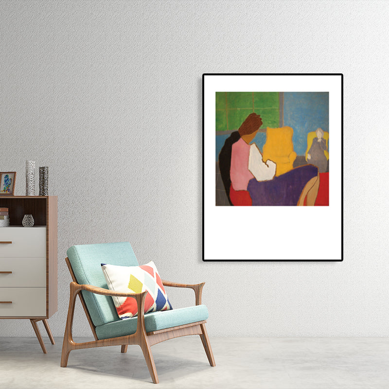 Vivolux | Abstract Expressionismus Freizeit Leinwandkunst Helle Farbe Schlafzimmer Malerei, Mehrere Größen