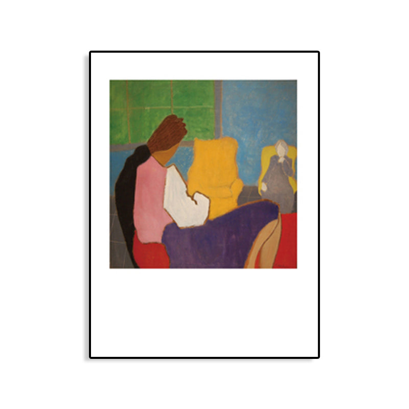 Vivolux | Abstract Expressionismus Freizeit Leinwandkunst Helle Farbe Schlafzimmer Malerei, Mehrere Größen