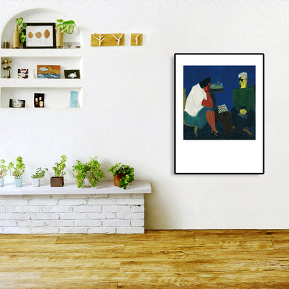 Vivolux | Abstract Expressionismus Freizeit Leinwandkunst Helle Farbe Schlafzimmer Malerei, Mehrere Größen