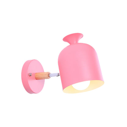 Vivolux | Cup Shade Volwassen Slaapkamer Wandlamp Draaibaar Metaal Eén Licht Macaron Loft Wandlamp
