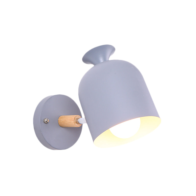 Vivolux | Cup Shade Volwassen Slaapkamer Wandlamp Draaibaar Metaal Eén Licht Macaron Loft Wandlamp