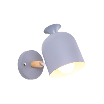 Vivolux | Cup Shade Volwassen Slaapkamer Wandlamp Draaibaar Metaal Eén Licht Macaron Loft Wandlamp