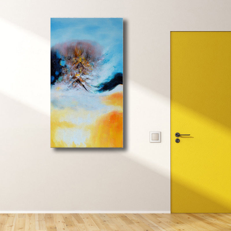 Vivolux | Strukturiert Botanik Wanddekoration Zeitgenössische Kunst Leinwandmalerei, Mehrere Größen Verfügbar